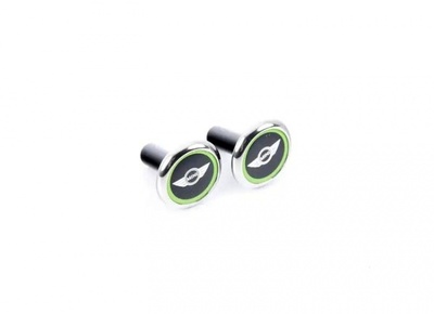 BMW Комплект дверных кнопок Vivid Green для MINI (фото, вид 1)