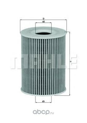 Mahle/Knecht Масляный фильтр (фото, вид 1)