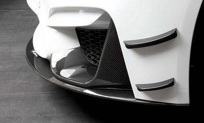 BMW Performance Карбоновые элероны переднего бампера BMW M3 F80-M4 F82 (фото)