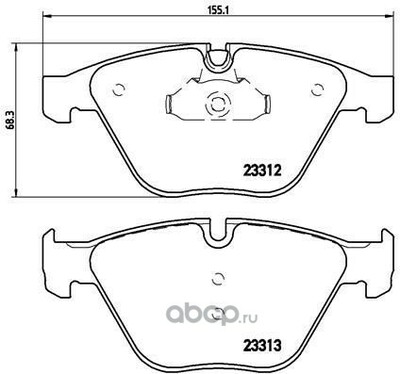 Brembo Тормозные колодки