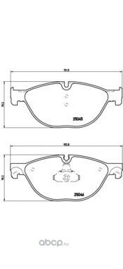 Brembo Тормозные колодки