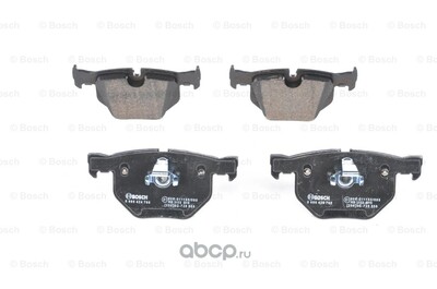Bosch Колодки тормозные задние (фото)