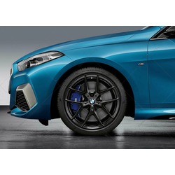   BMW Y-Spoke 554 M Performance Jet Black Matt    Continental Winter Contact TS860S SSR