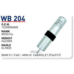 WUNDER filter   BMW 1(F40)/2(F45)/X1(F48)/MINI Cooper 14-&gt;