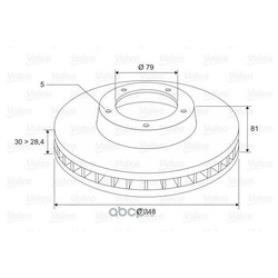 Valeo Brake Disc