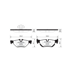 Sangsin brake    SP1791