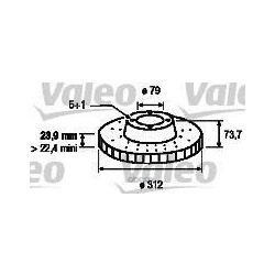 Valeo Brake Disc