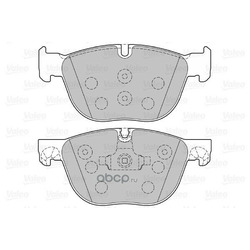 Valeo Brake Pad Set, disc brake