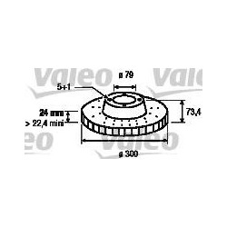 Valeo Brake Disc