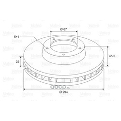 Valeo Brake Disc
