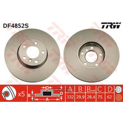 TRW    BMW X5-E70/F15 / X6-E71/F16