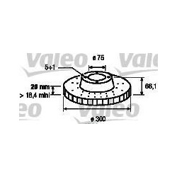 Valeo Brake Disc